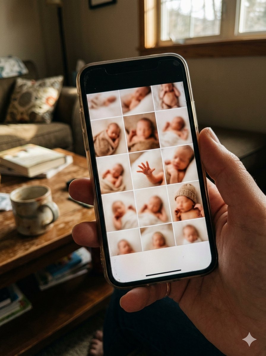 Tabela de preços detalhada das sessões fotográficas de recém-nascido em Portugal 2026 com intervalos de preço por região